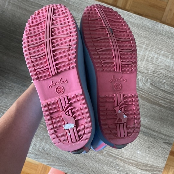JOULES 🦒 Giraffe Rain Boots Size 3 - Picture 8 of 10